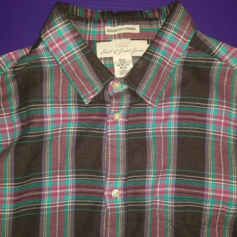 H&M L.O.G.G Flannel shirt